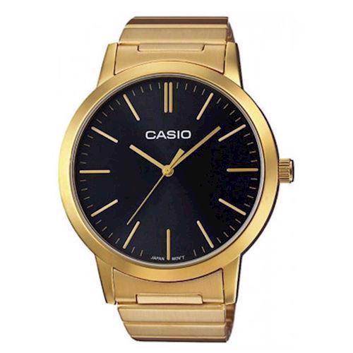 Image of Classic Forgyldt rustfri stål (5361) quartz urværk Herre ur fra Casio, LTP-E118G-1AEF